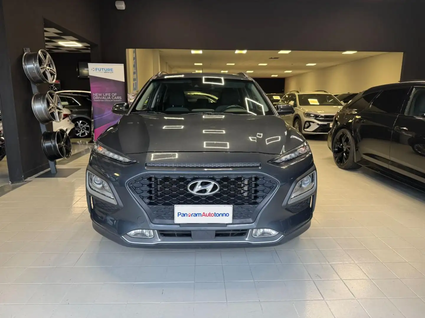 Hyundai KONA 1.6 CRDI 136 CV Style Premium Pack Grigio - 2