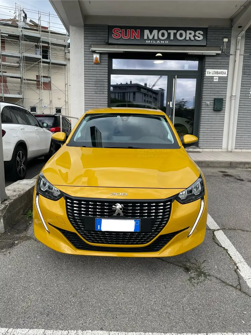 Peugeot 208 208 1.2 puretech Allure s Giallo - 1