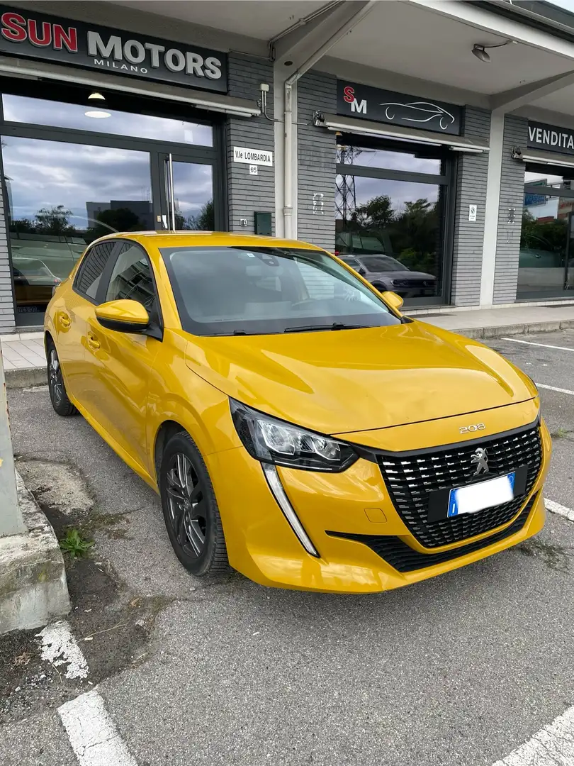 Peugeot 208 208 1.2 puretech Allure s Giallo - 2