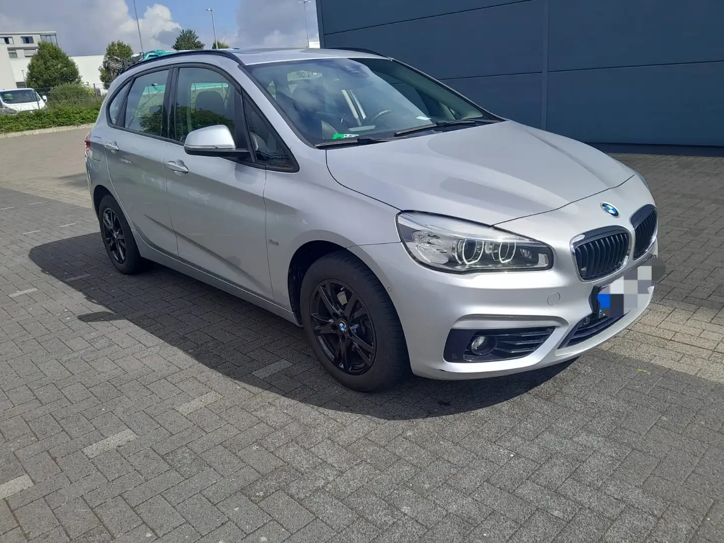 BMW 216 216d Active Tourer Luxury Line Argent - 1