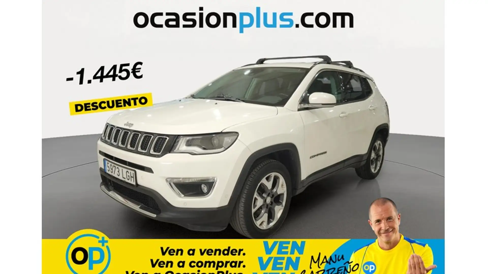 Jeep Compass 1.4 Multiair Limited 4x2 103kW Blanco - 1