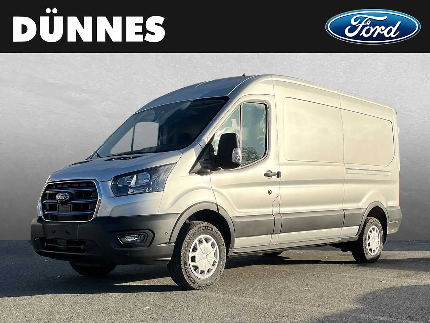 Ford Transit Elektro 350 L3H2 Trend Zilver - 1