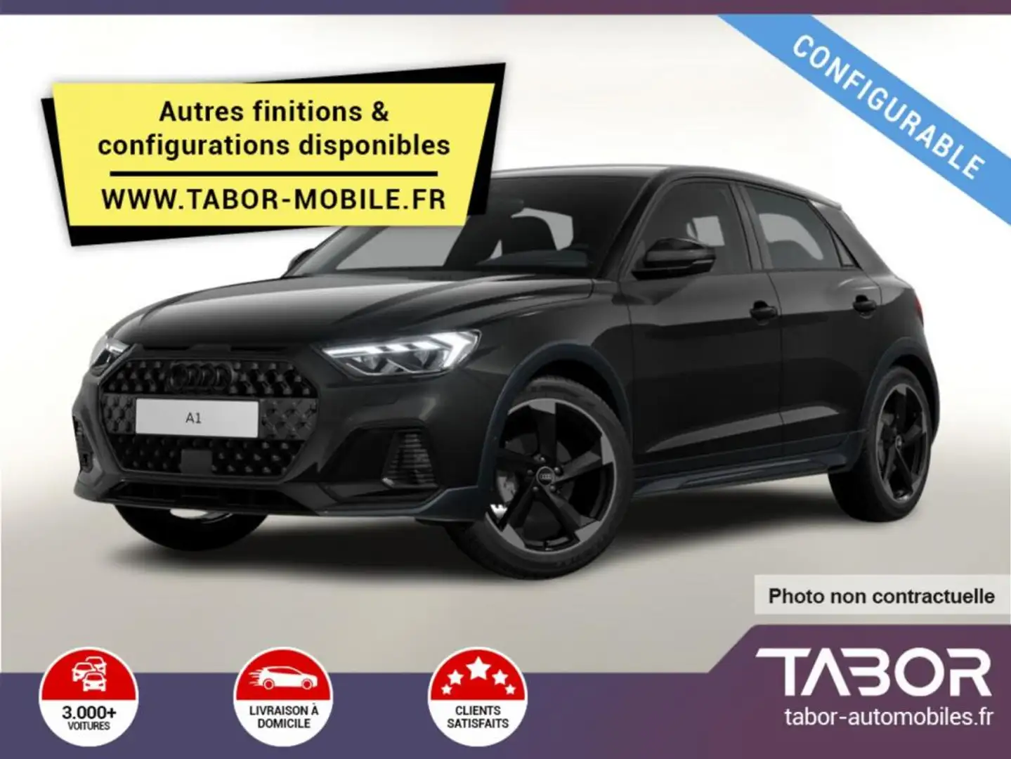 Audi A1 allstreet 25 TFSI VirCo MMI Radio radar Blanc - 1