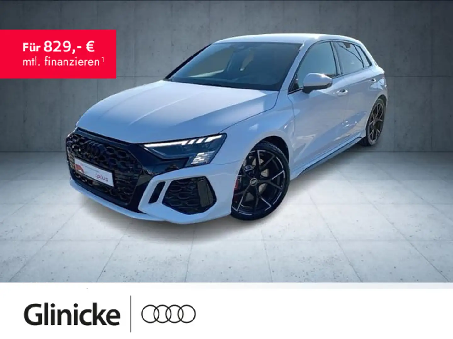 Audi RS3 RS3 Sportback Matrix/RS-Aga/B&O/HuD/ACC/ASI/Kam/ Weiß - 1