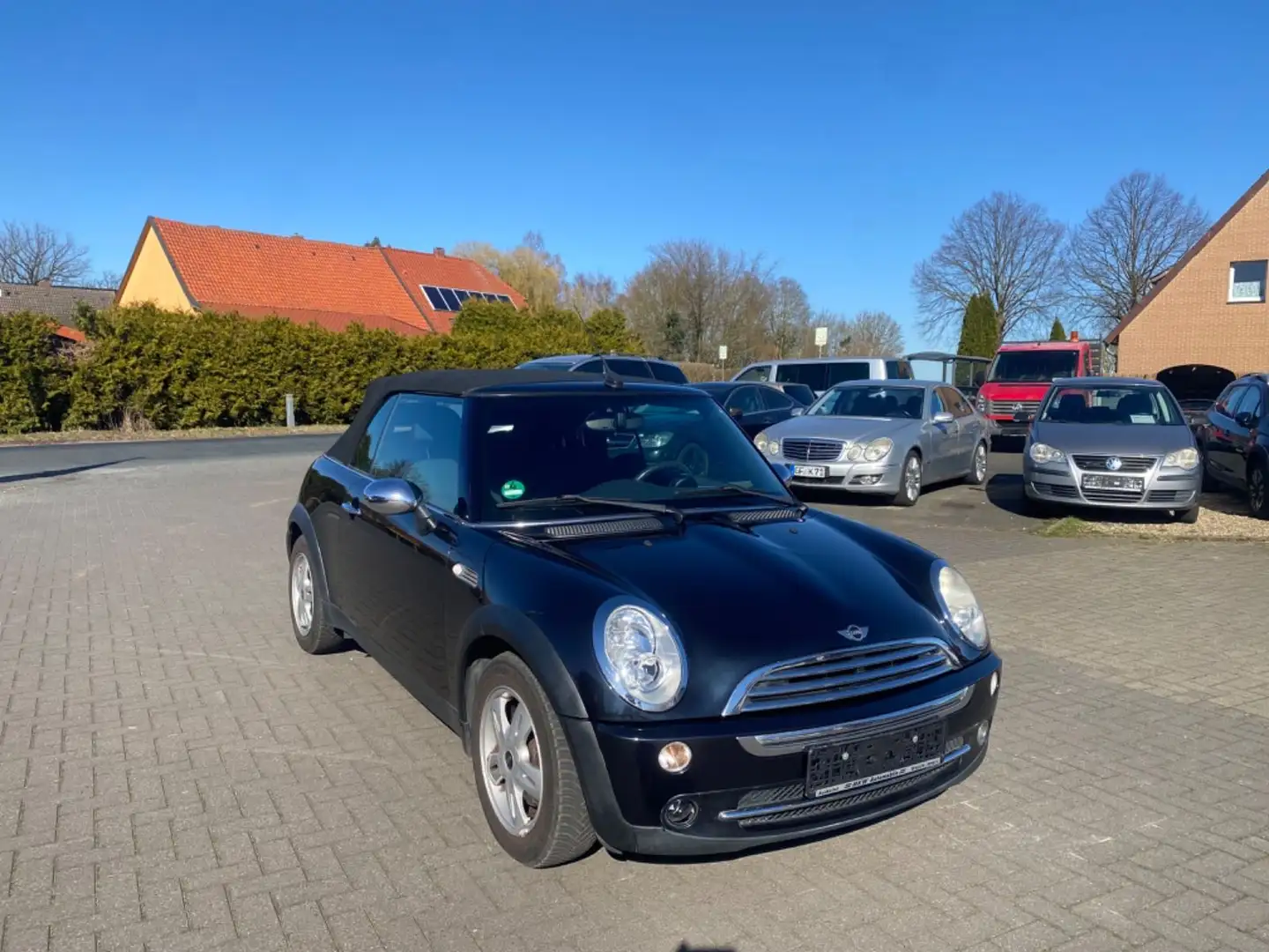 MINI One Cabrio One Navi+Sitzh+Tüv-Au Neu Negro - 1