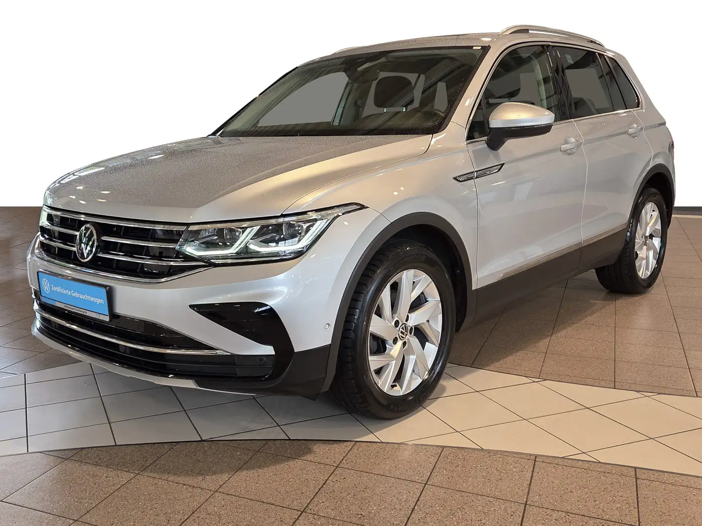 Volkswagen Tiguan 2.0 TDI Elegance DSG Panoramadach AppConn Silber - 2