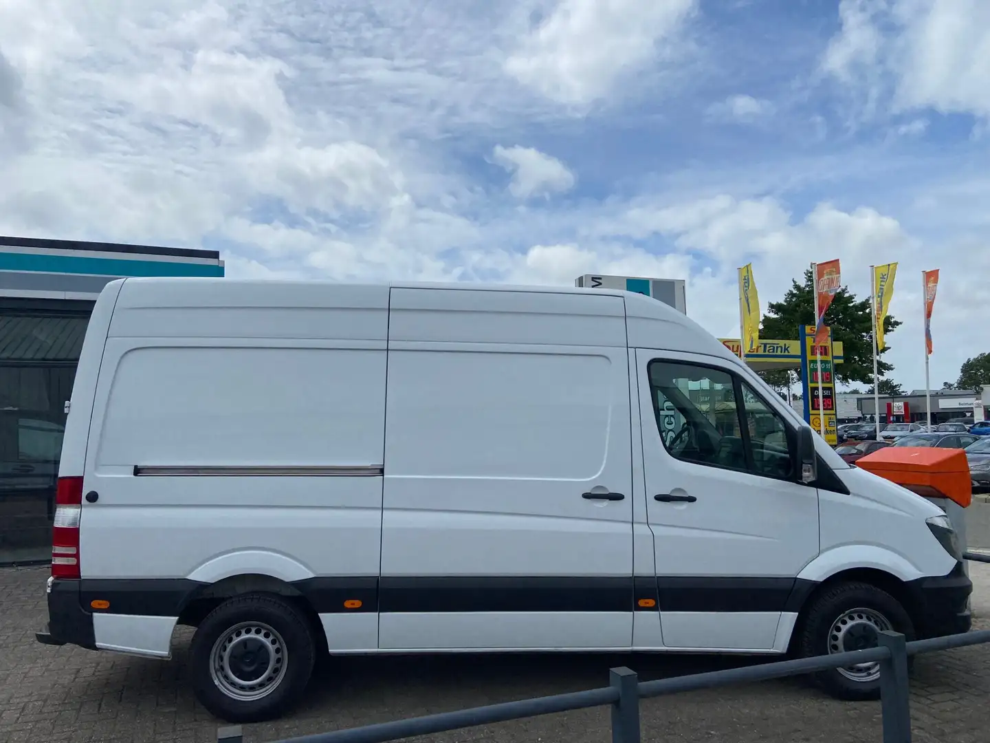 Mercedes-Benz Sprinter 216 CDI L2H2 E6 | Trekhaak | Airco | 164 PK | 270° Wit - 2
