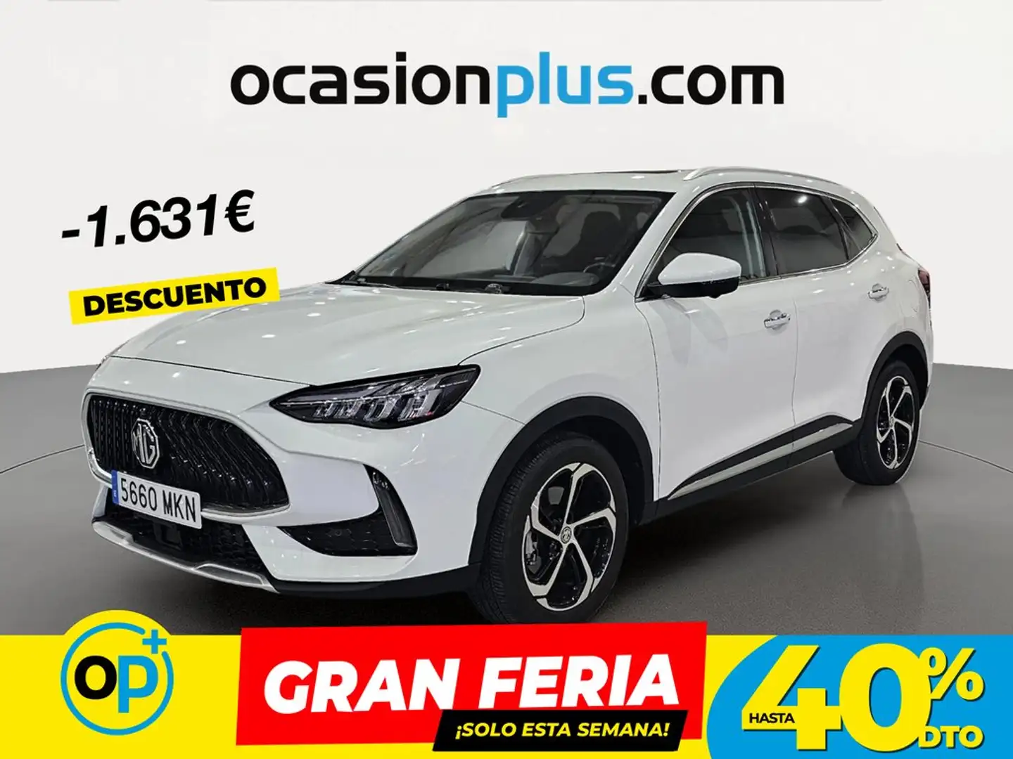 MG HS 1.5 T-GDI Luxury Aut. Blanco - 1