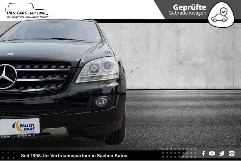 Mercedes-Benz ML 500 4MATIC 1.H UNIKAT LÜCKENLOS MB-SERVICE — photo 5