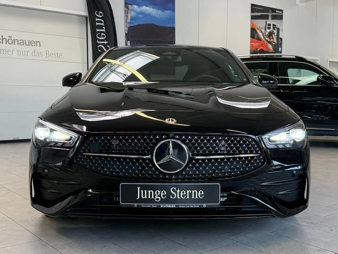 Mercedes-Benz CLA 250 4M Coupé AMG BURMESTER+NIGHT+MEMORY+360° Schwarz - 2