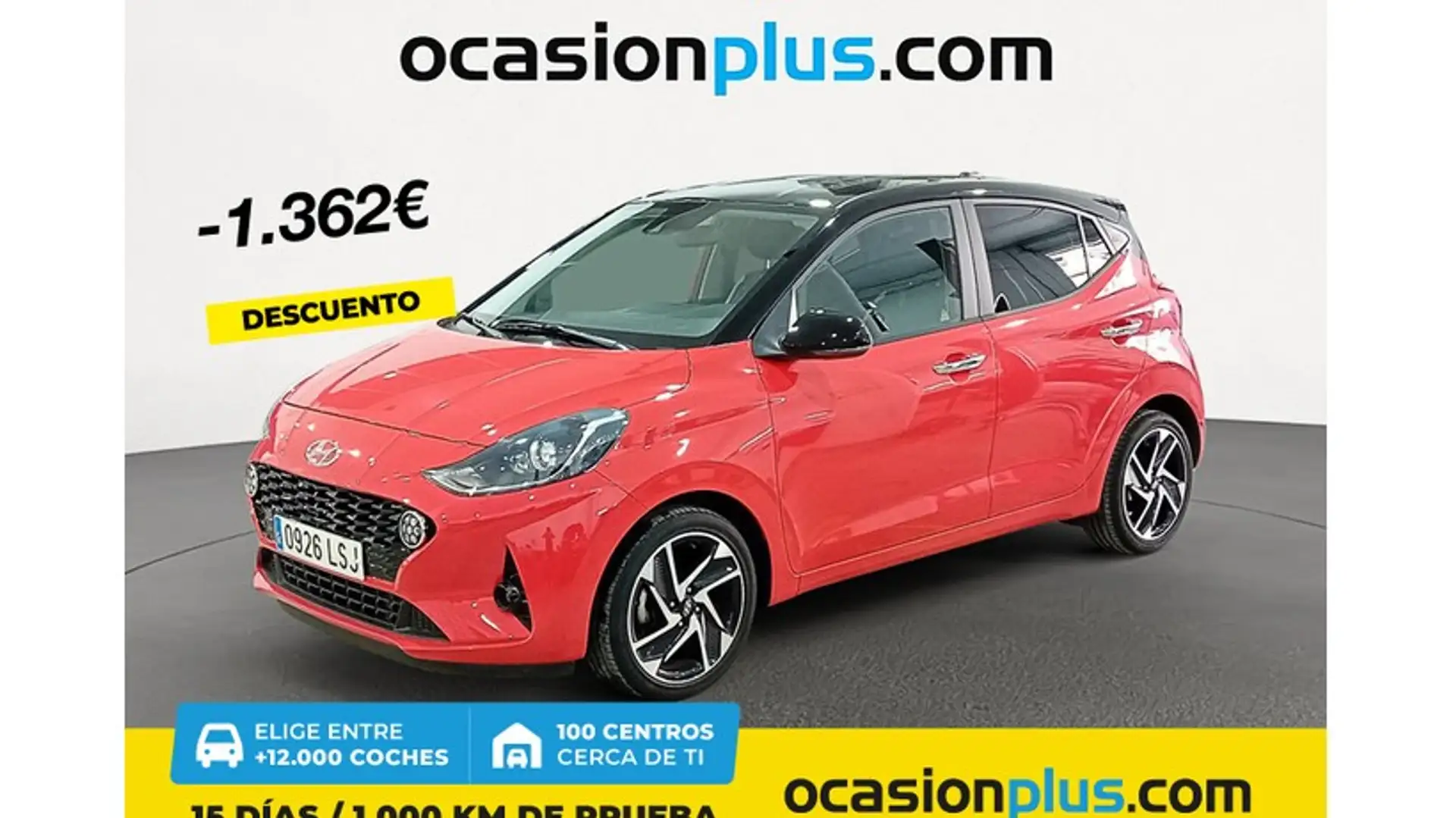 Hyundai i10 1.2 MPI Tecno 2C Rojo - 1