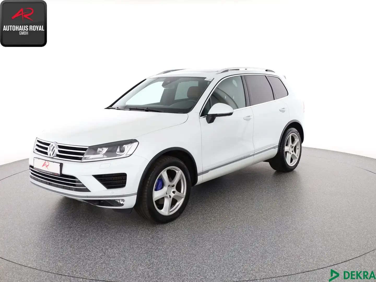 Volkswagen Touareg Touareg 3.0 TDI 4M R LINE ACC,AHK,LUFTFEDER,20Z Wit - 1