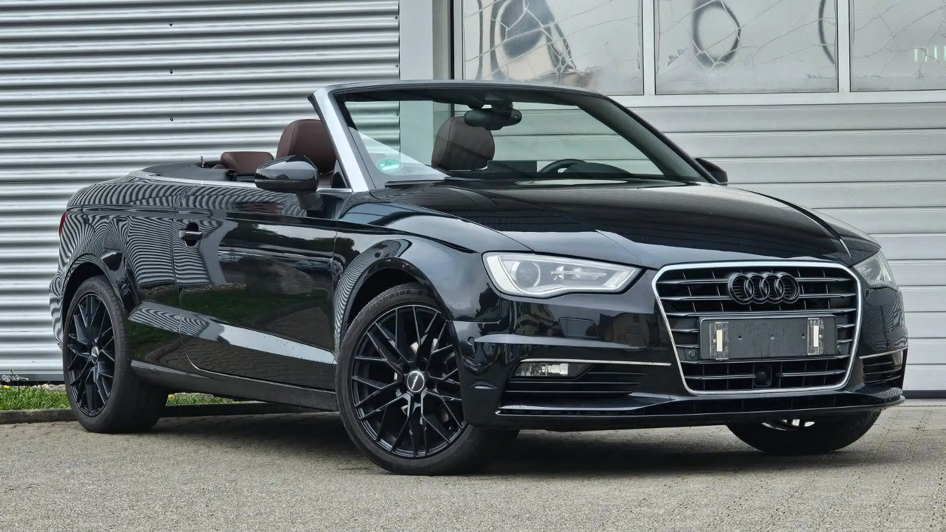 Audi A3 Cabriolet amb Alle Assist Xenon Shzg Klima Schwarz - 1