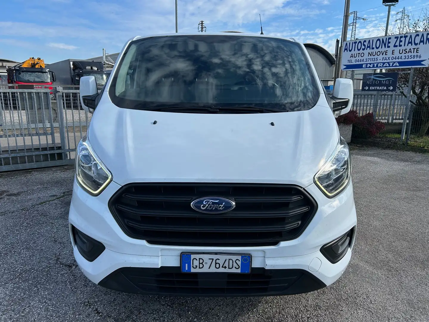 Ford Transit Custom 280 L1H1 TRAND 2.0TDCI 130CV MHEV Blanc - 2