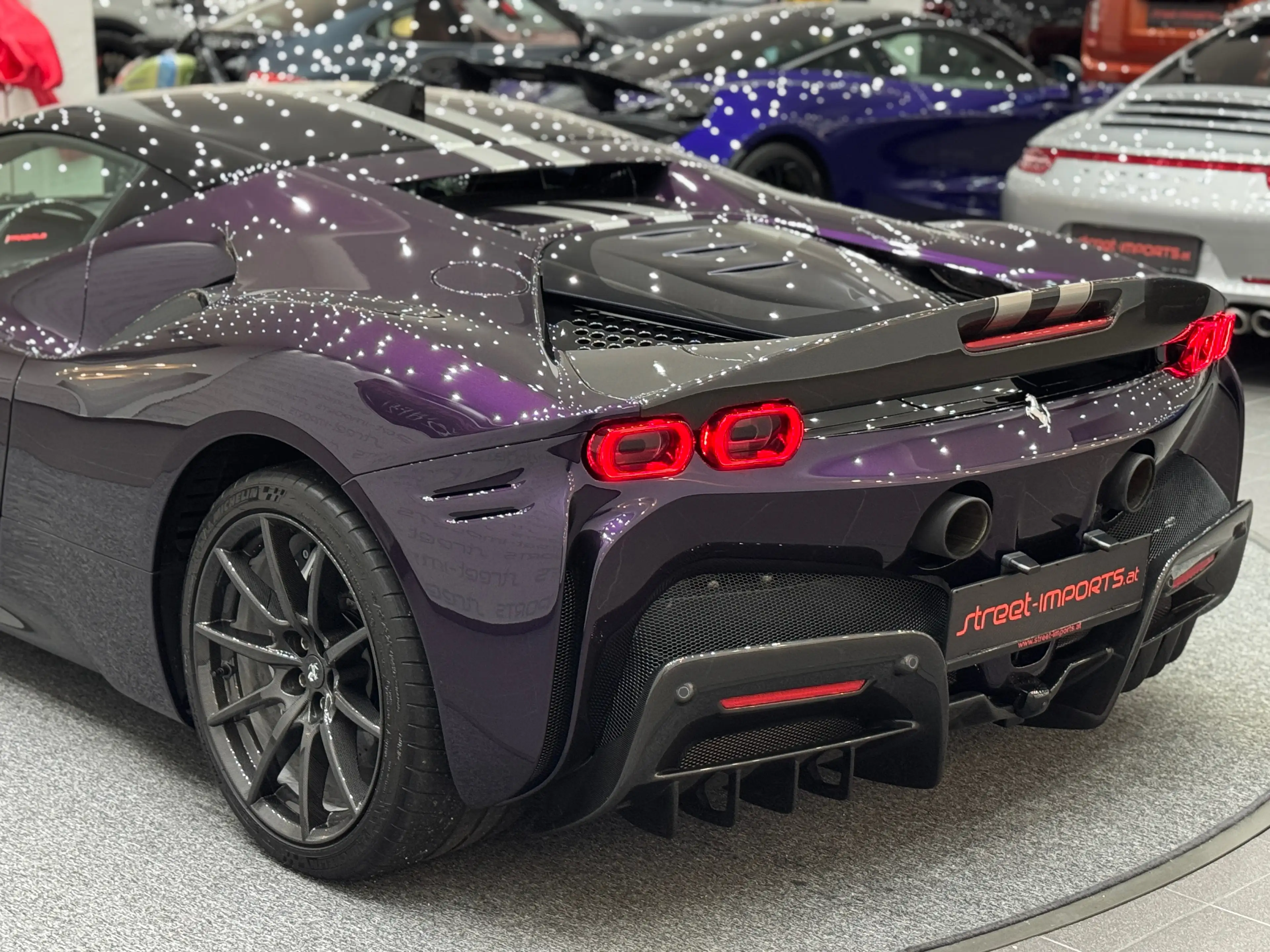 Ferrari SF90 Stradale Assetto Fiorano *Atelier*Viola-Hong-Kong*Carbon* — photo 10