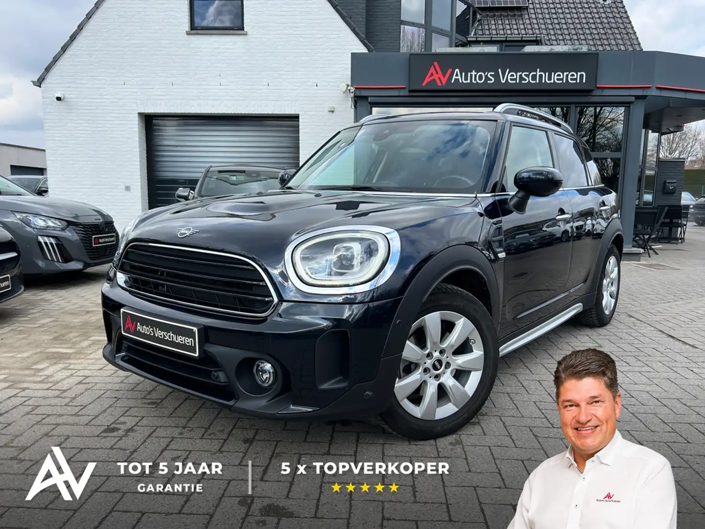 MINI Cooper Countryman 1.5i ** Camera | LED | Navi Чорний - 1