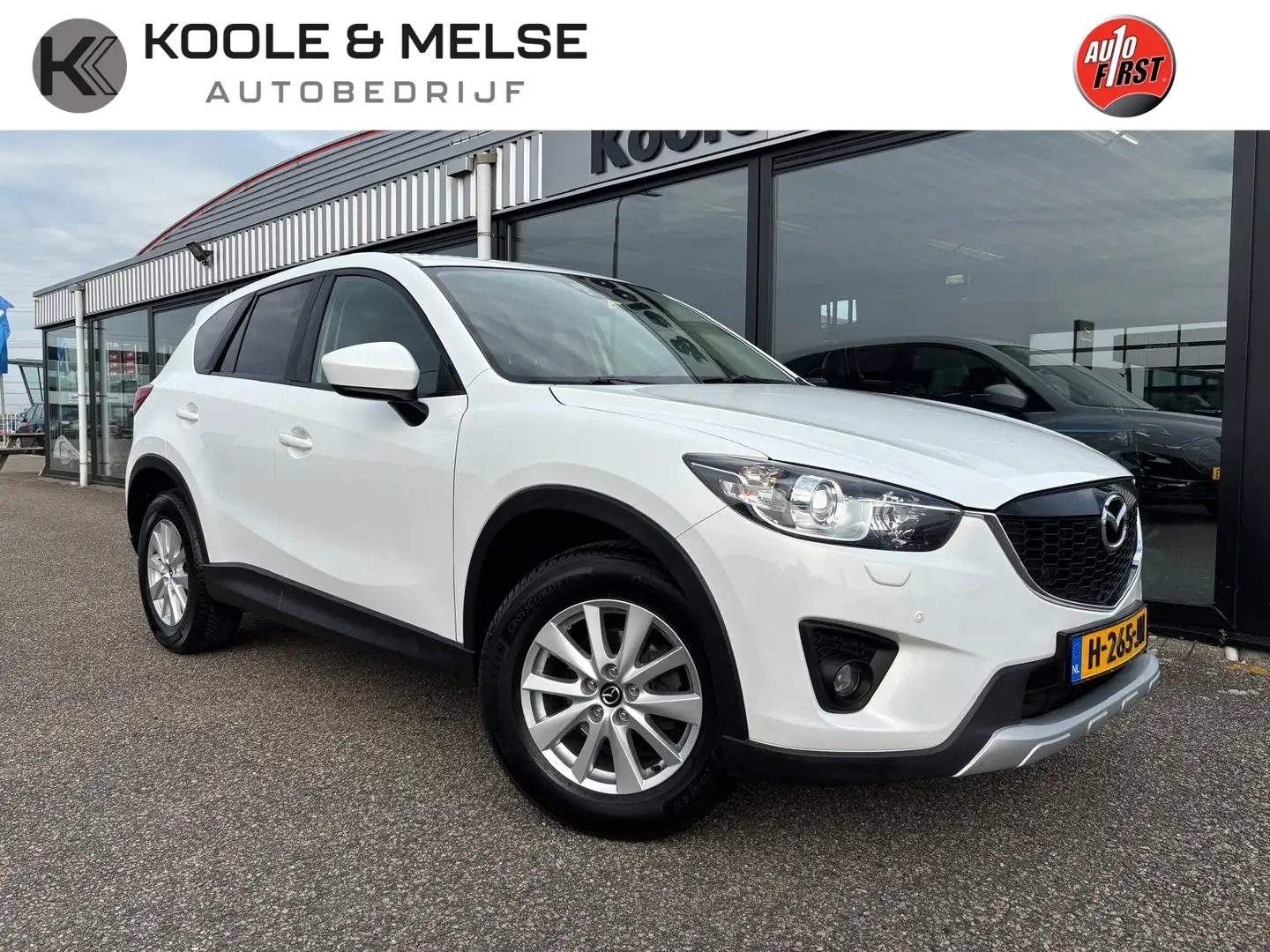 Mazda CX-5 2.0 SKYACTIV-G 165pk 2WD TS+ Lease Pack, trekhaak Wit - 1