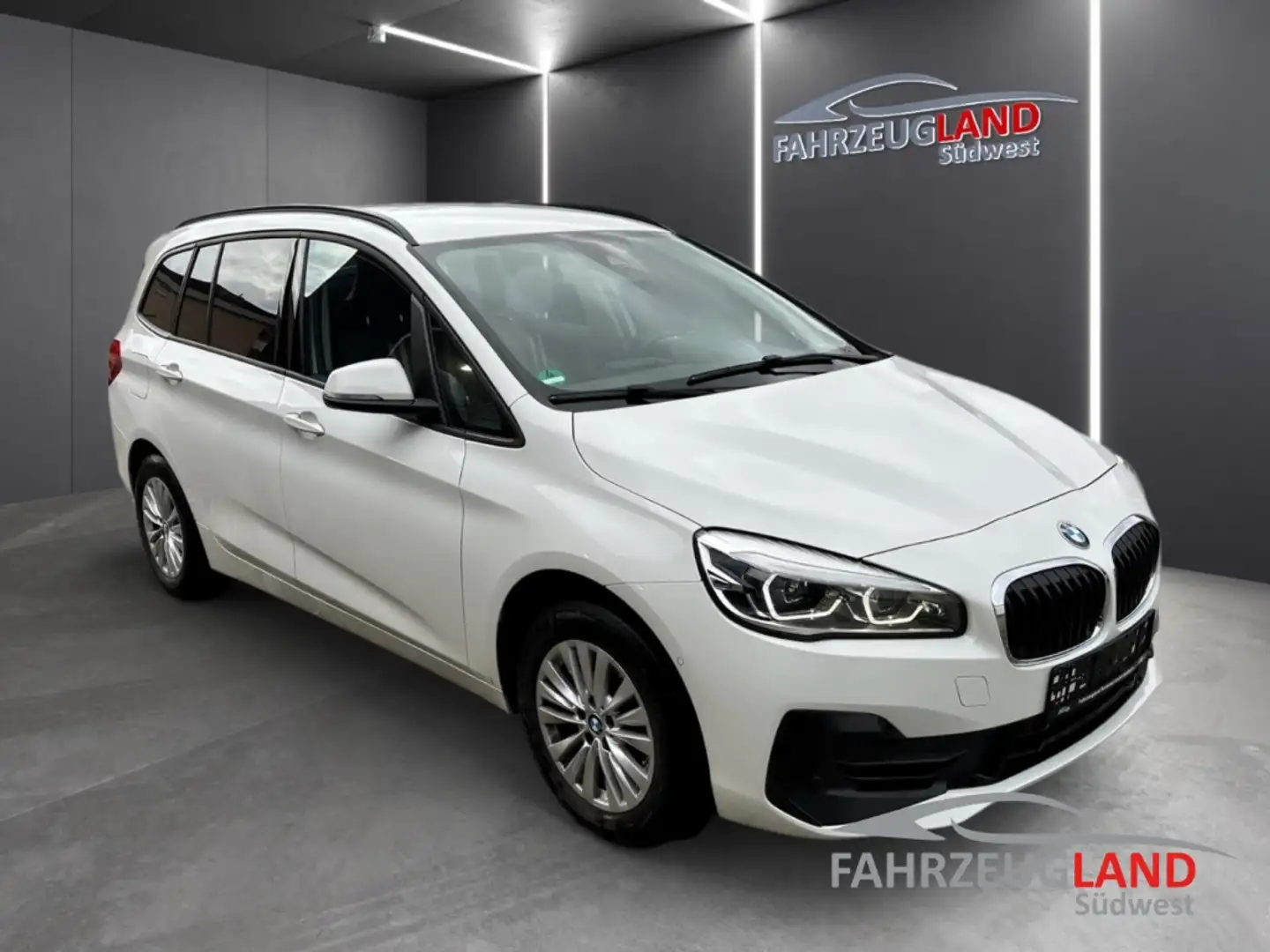 BMW 218 Gran Tourer Advantage Business-Paket 7-Sitzer AHK- Weiß - 2