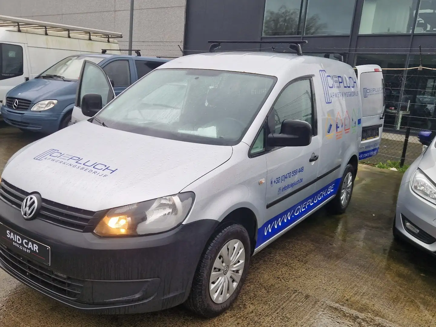 Volkswagen Caddy 1.6 CR TDi BlueMotion Grijs - 1