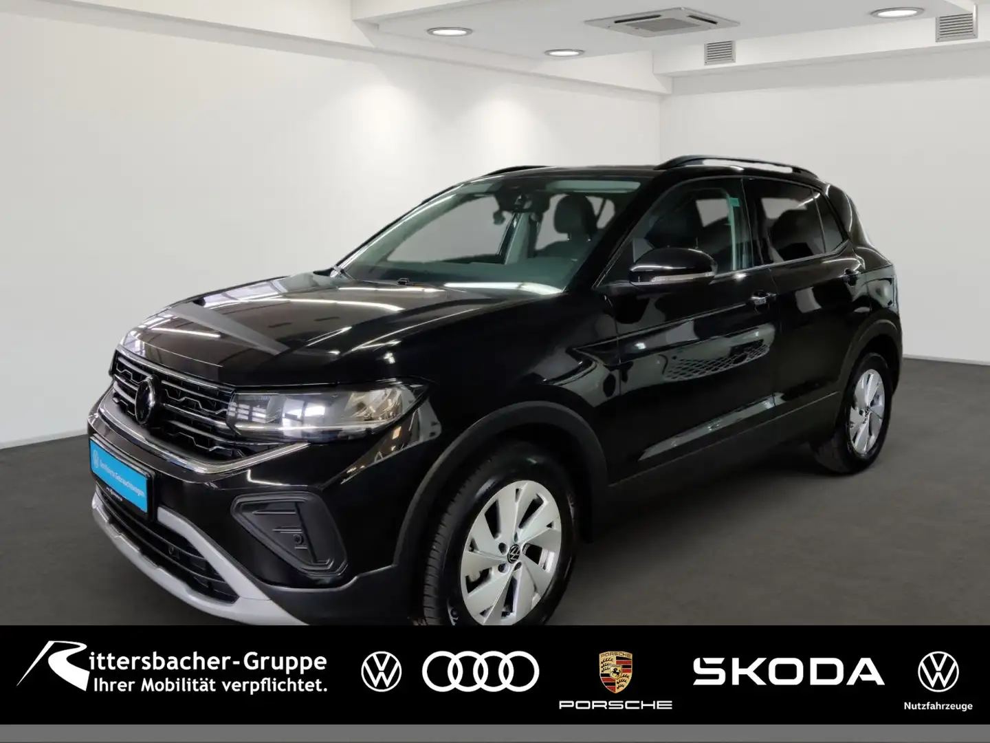 Volkswagen T-Cross 1.0 Life TSI LED DAB+ Zwart - 1