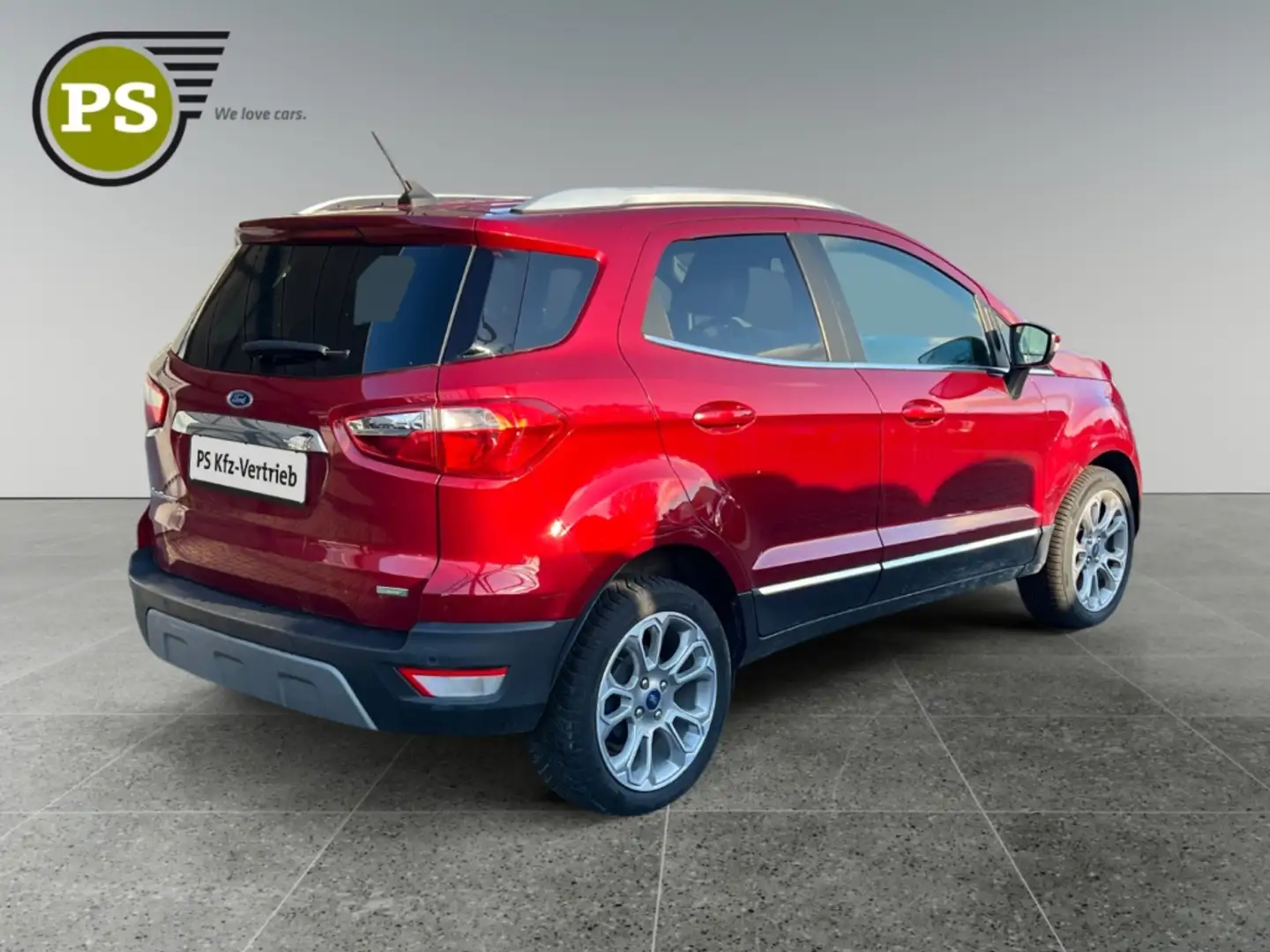 Ford EcoSport Titanium X Navi Klimaautomatik Rood - 2