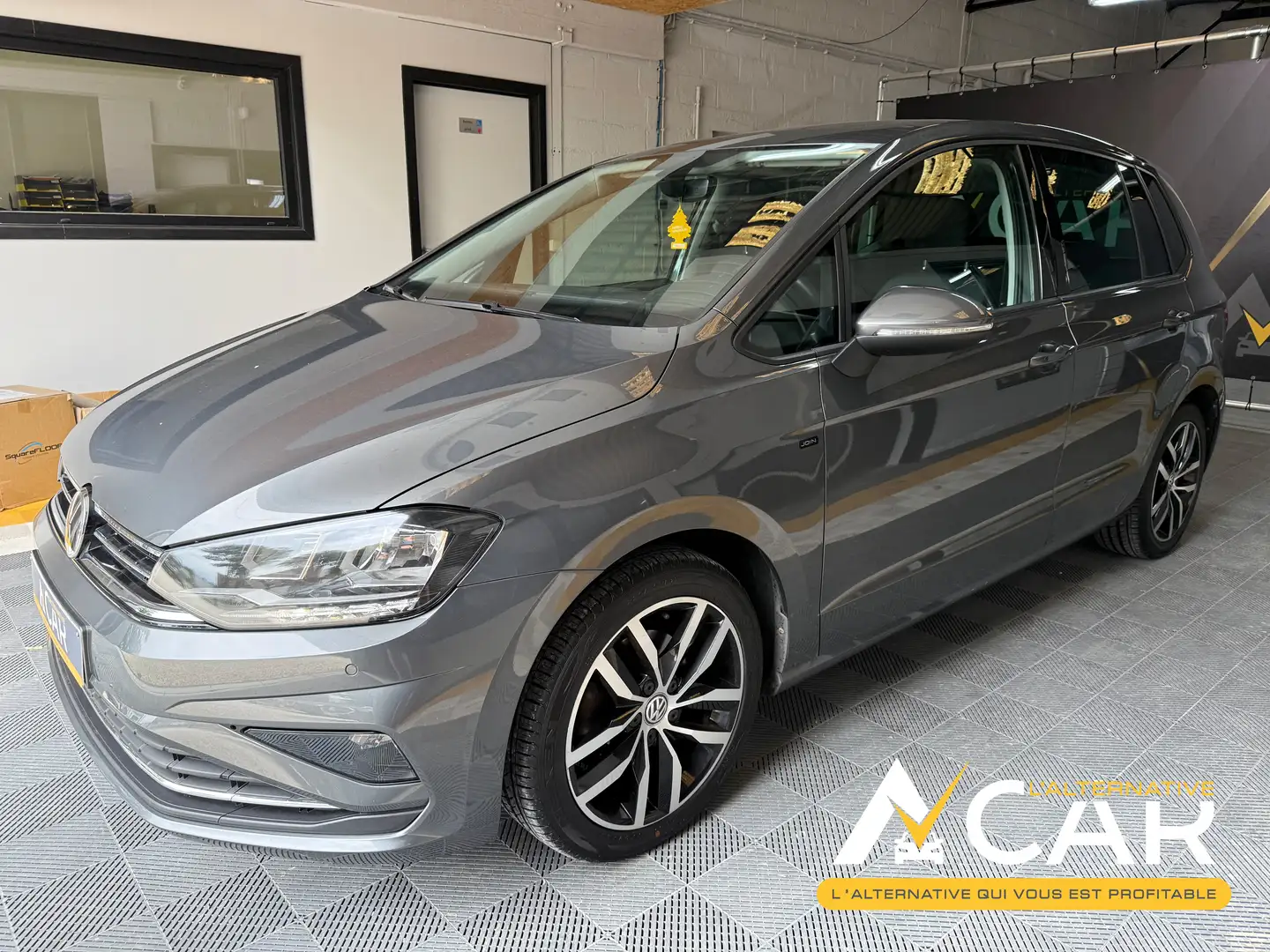 Volkswagen Golf Sportsvan 1.5 TSI ACT Join OPF - GARANTIE 12M Gris - 1