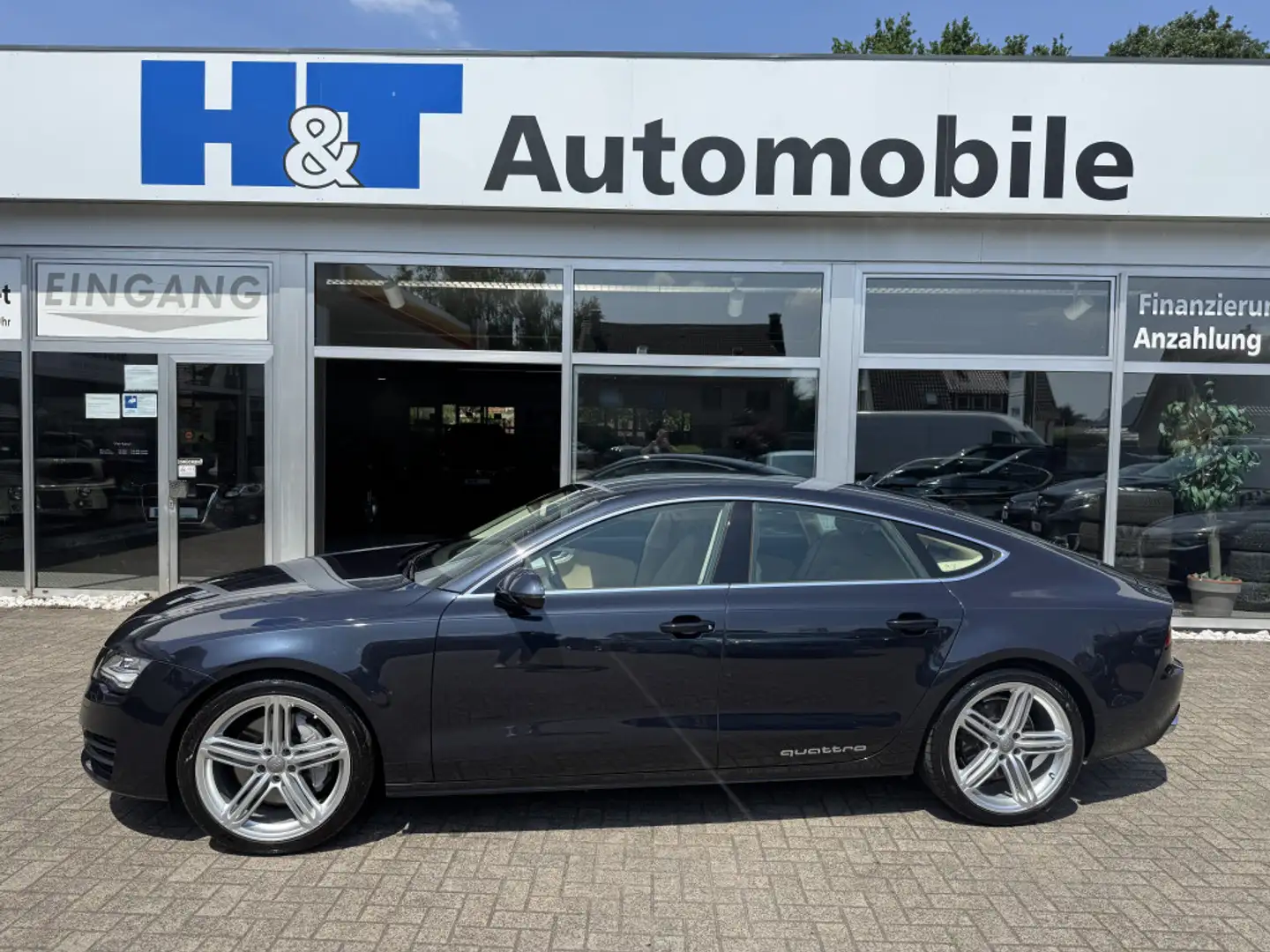 Audi A7 20 Leder BOSE Blauw - 1