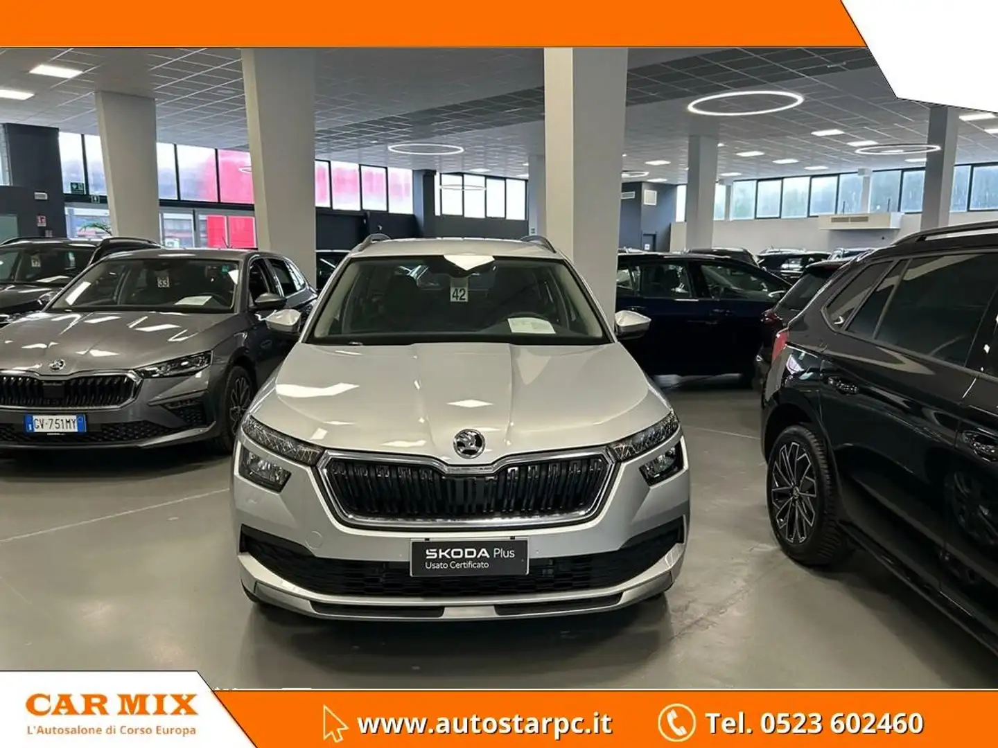 Skoda Kamiq 1.0 tsi Ambition 95cv Argento - 2