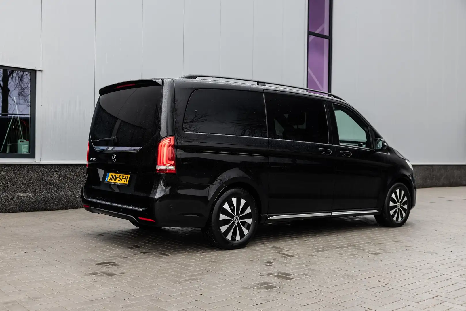 Mercedes-Benz EQV 300 L2 90 kWh 2023 ALS NIEUW Zwart - 2