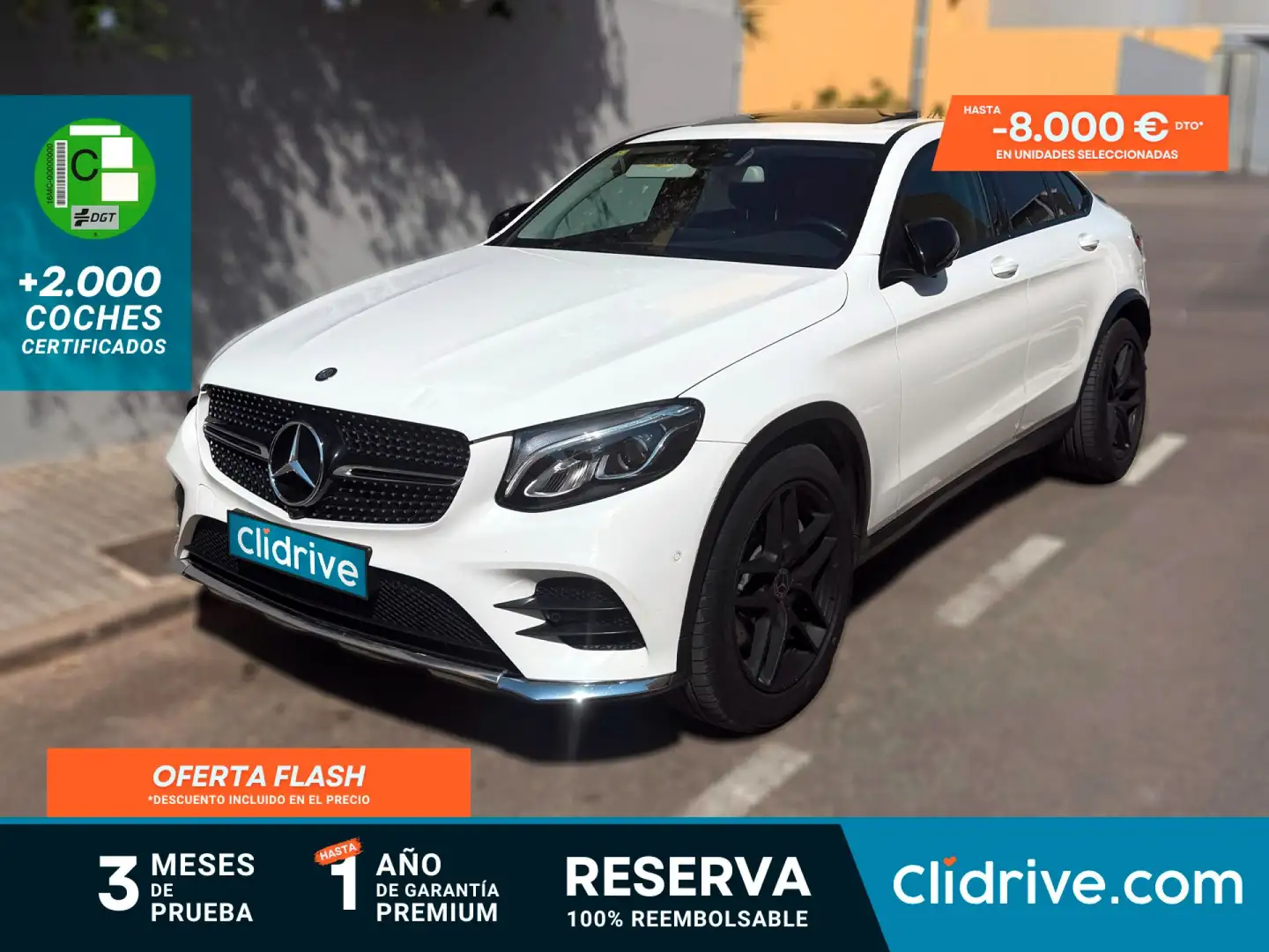 Mercedes-Benz GLC 220 220d 4Matic Aut. Blanco - 1