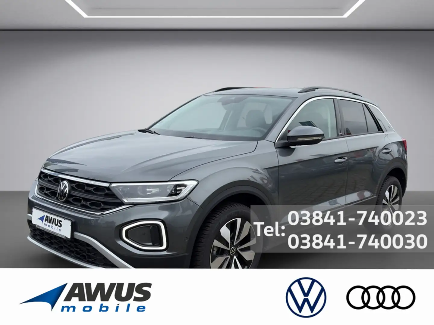 Volkswagen T-Roc 1.5TSI DSG Move AHK Grau - 1