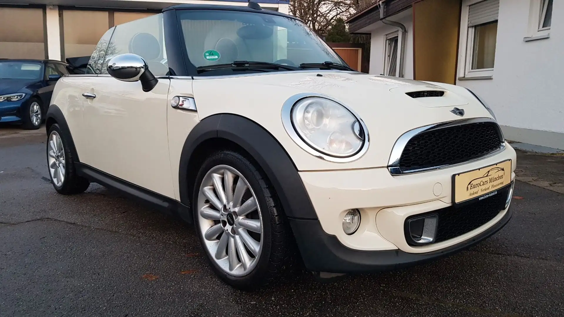 MINI Cooper S Cabrio aut. ~XENON ~LEDER ~Klima ~HIFI Blanc - 1