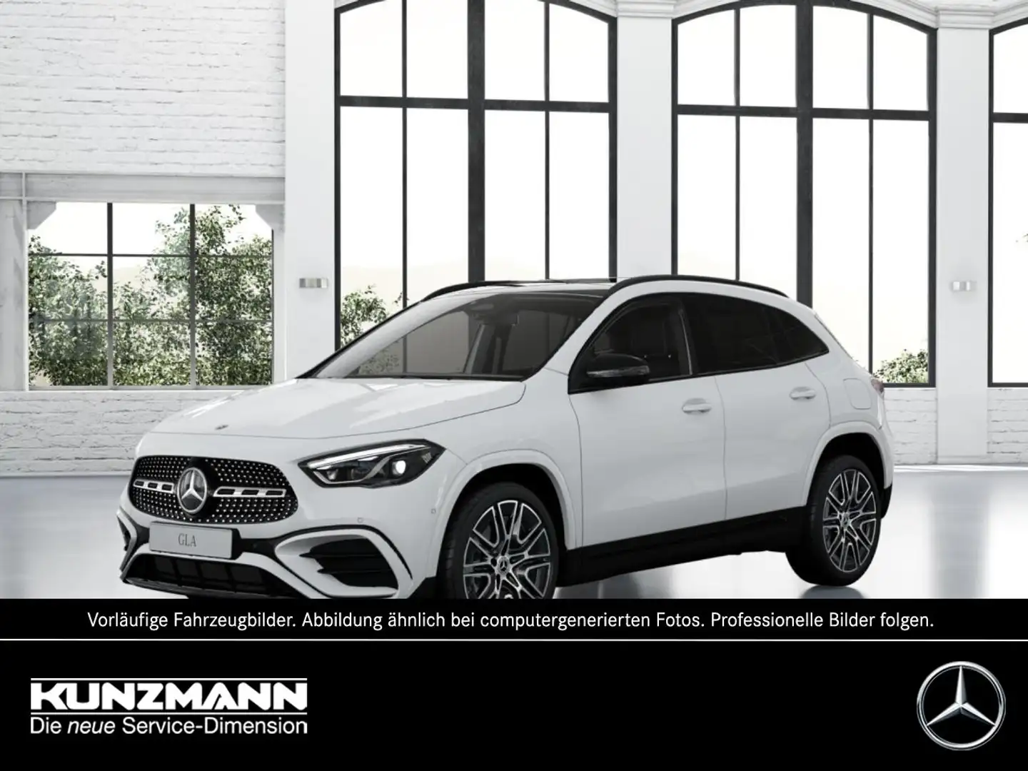 Mercedes-Benz GLA 200 AMG Night Navi Panorama 360° EasyPack Weiß - 1