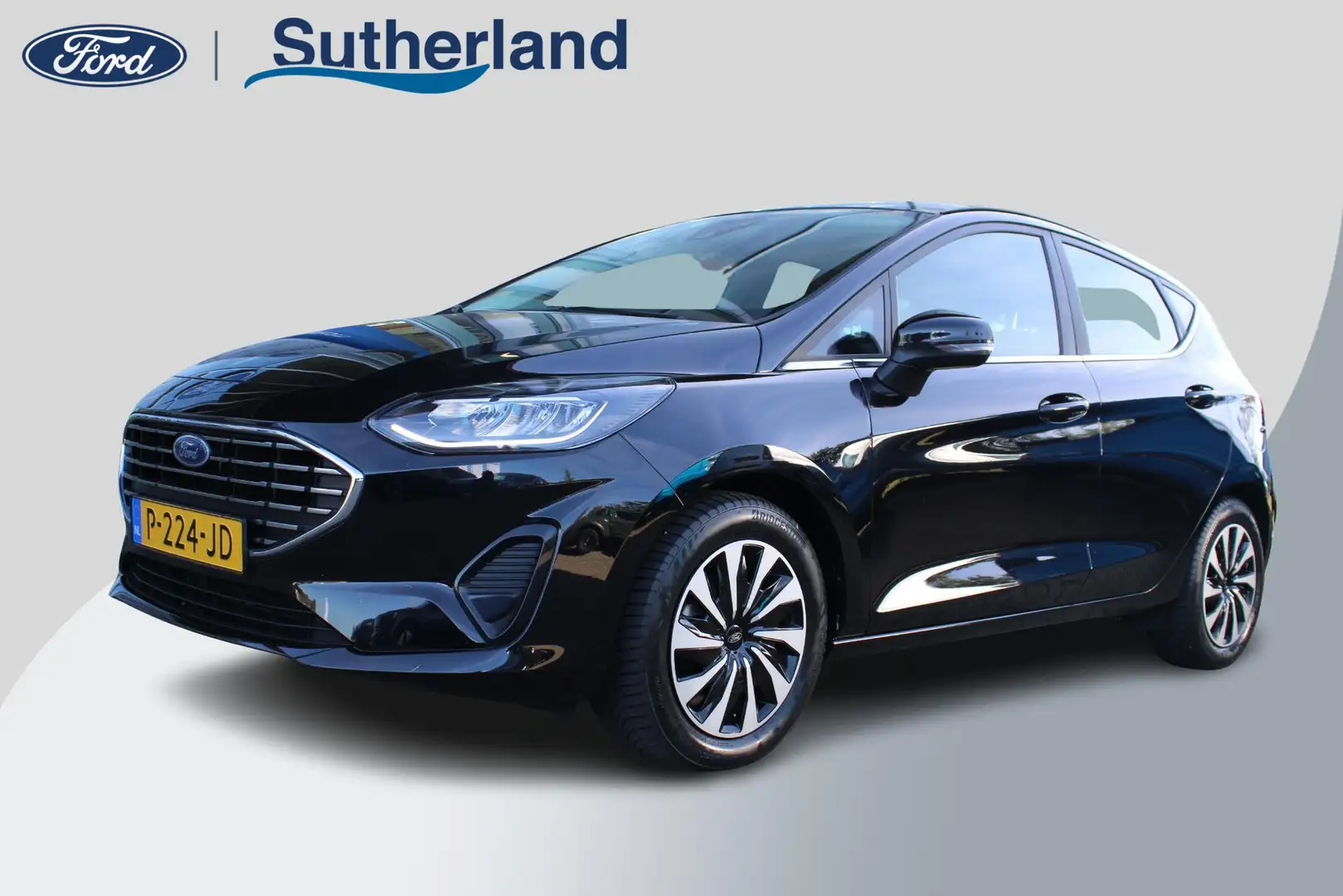 Ford Fiesta 1.0 EcoBoost Hybrid Titanium Bellen voor bezichtig Noir - 1