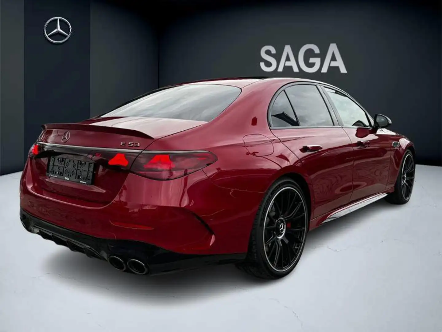Mercedes-Benz E 53 AMG Hybrid 4MATIC+ berline Rouge - 2