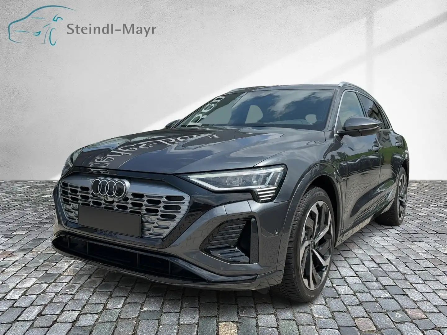 Audi Q8 e-tron quattro s-line Klima Gris - 1