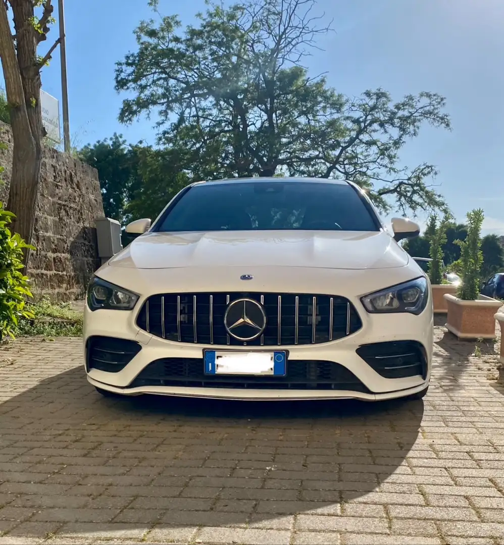 Mercedes-Benz CLA 35 AMG Coupe 4matic auto Blanc - 1