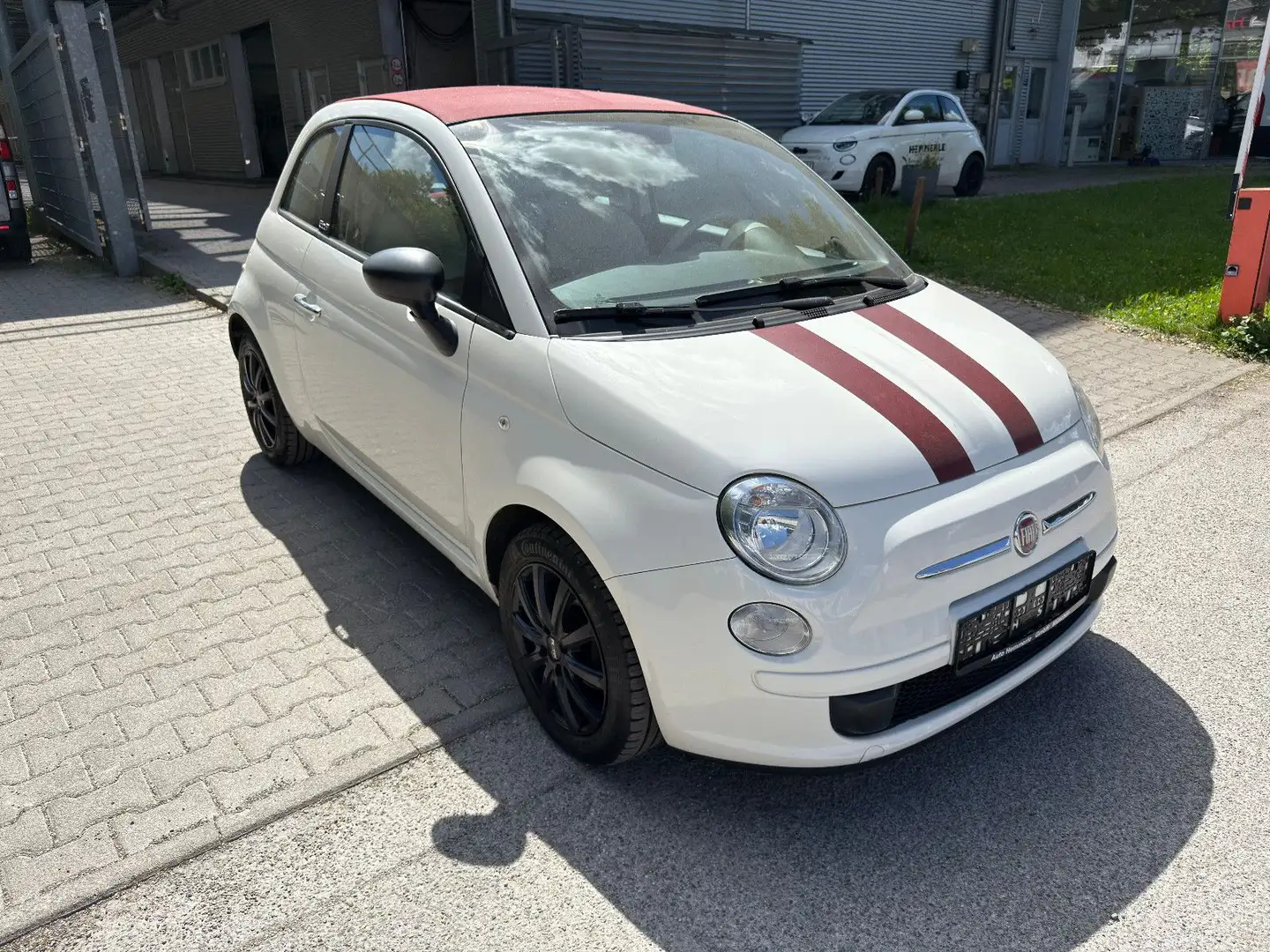 Fiat 500C Weiß - 2