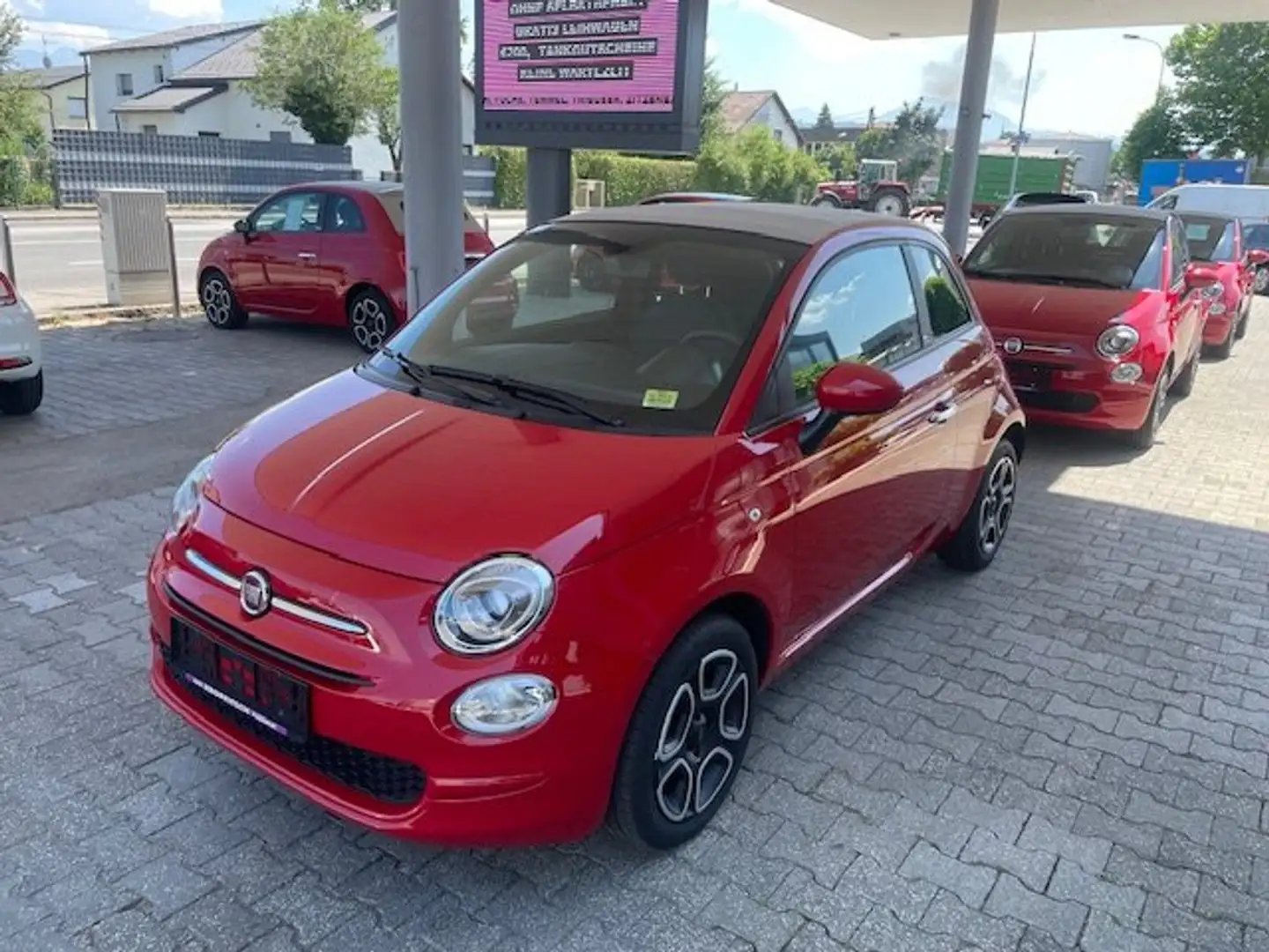 Fiat 500C Club CABRIO Rot - 1