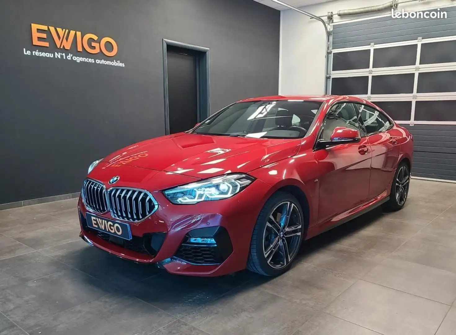 BMW 218 Serie 218i COUPE 140ch M SPORT Rouge - 1