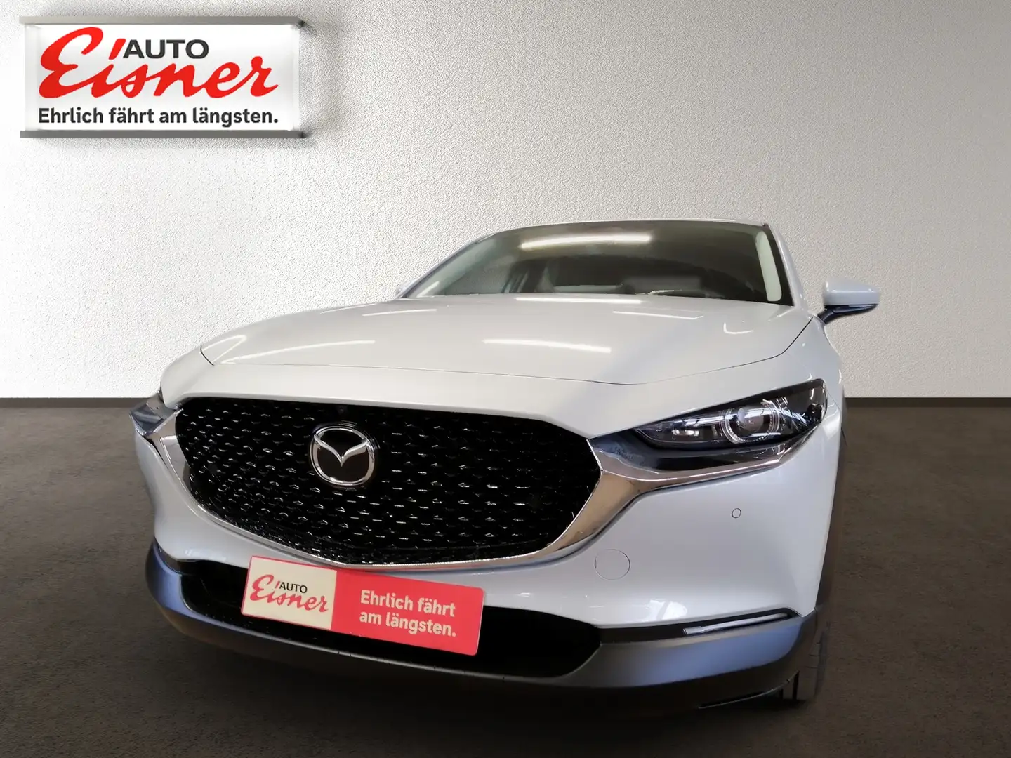 Mazda CX-30 G150 AWD AT EXCL. LINE ALLRAD, LED, Navi Weiß - 2
