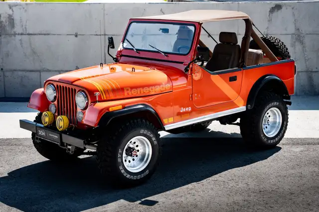 Jeep CJ-7 V8 RENEGADE WERTGUTACHTEN 98.5K aus SAMMLUNG