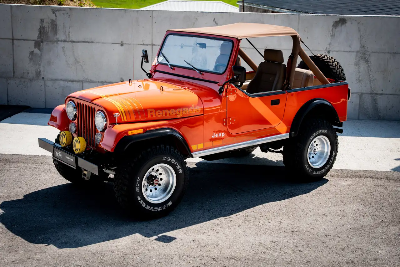 Jeep CJ-7 V8 RENEGADE WERTGUTACHTEN 98.5K aus SAMMLUNG, foto 3