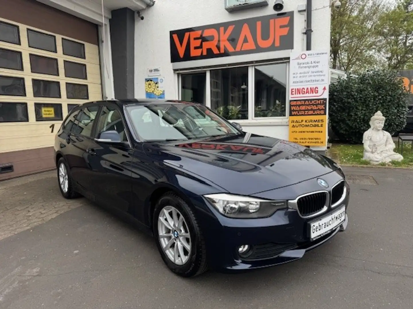 BMW 320 D Touring Navi Business Hifi PDC SHZ Alu Klima Blu/Azzurro - 1