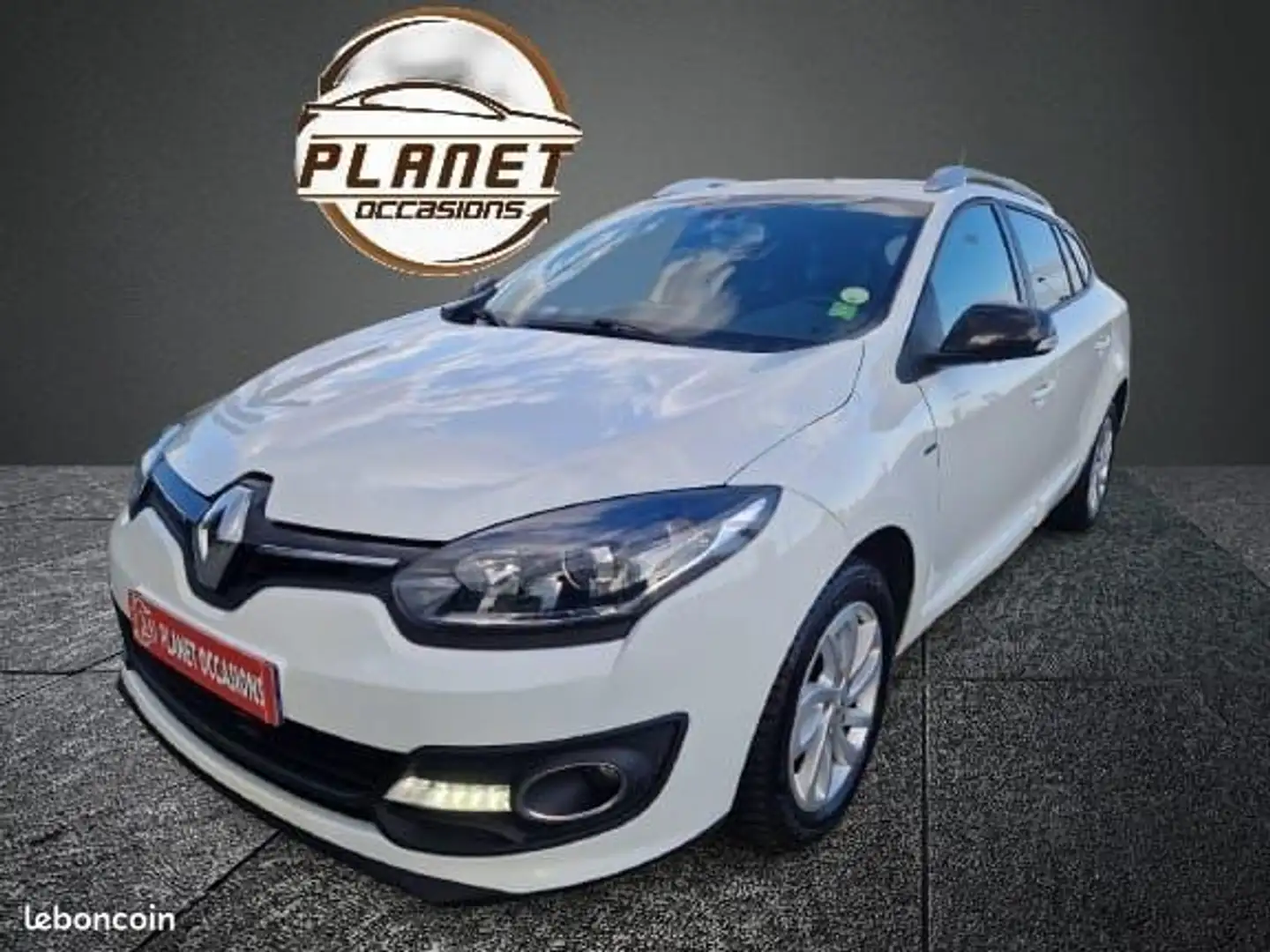 Renault Megane Estate 1,5 dci 110ch 2016 Garantie 12 Mois Blanco - 1