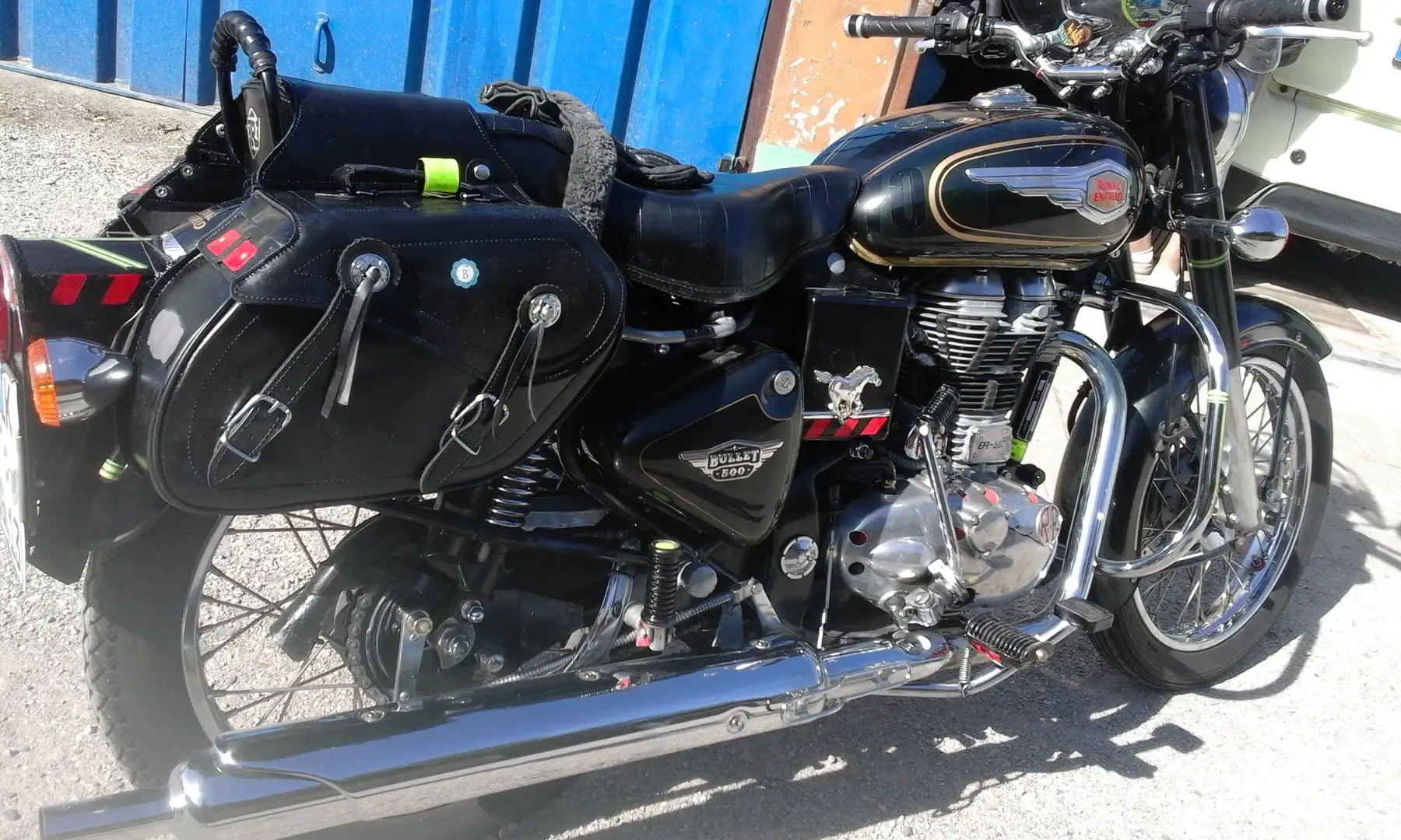 Royal Enfield Bullet 500 Groen - 1