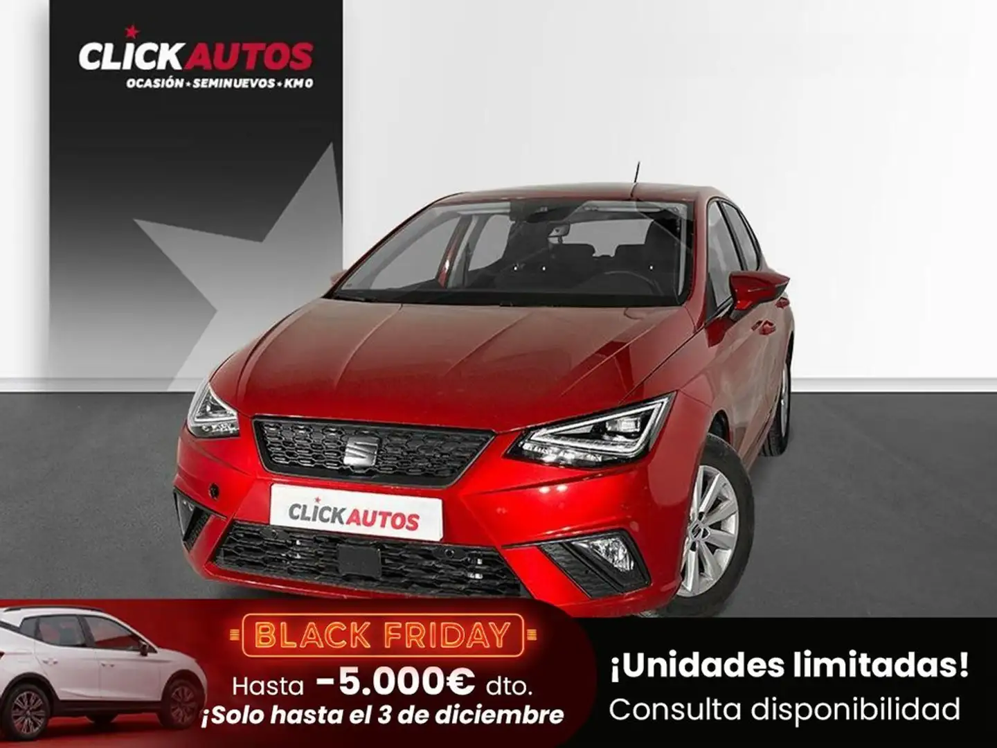 SEAT Ibiza 1.0 TSI 110CV Style XL Rojo - 1