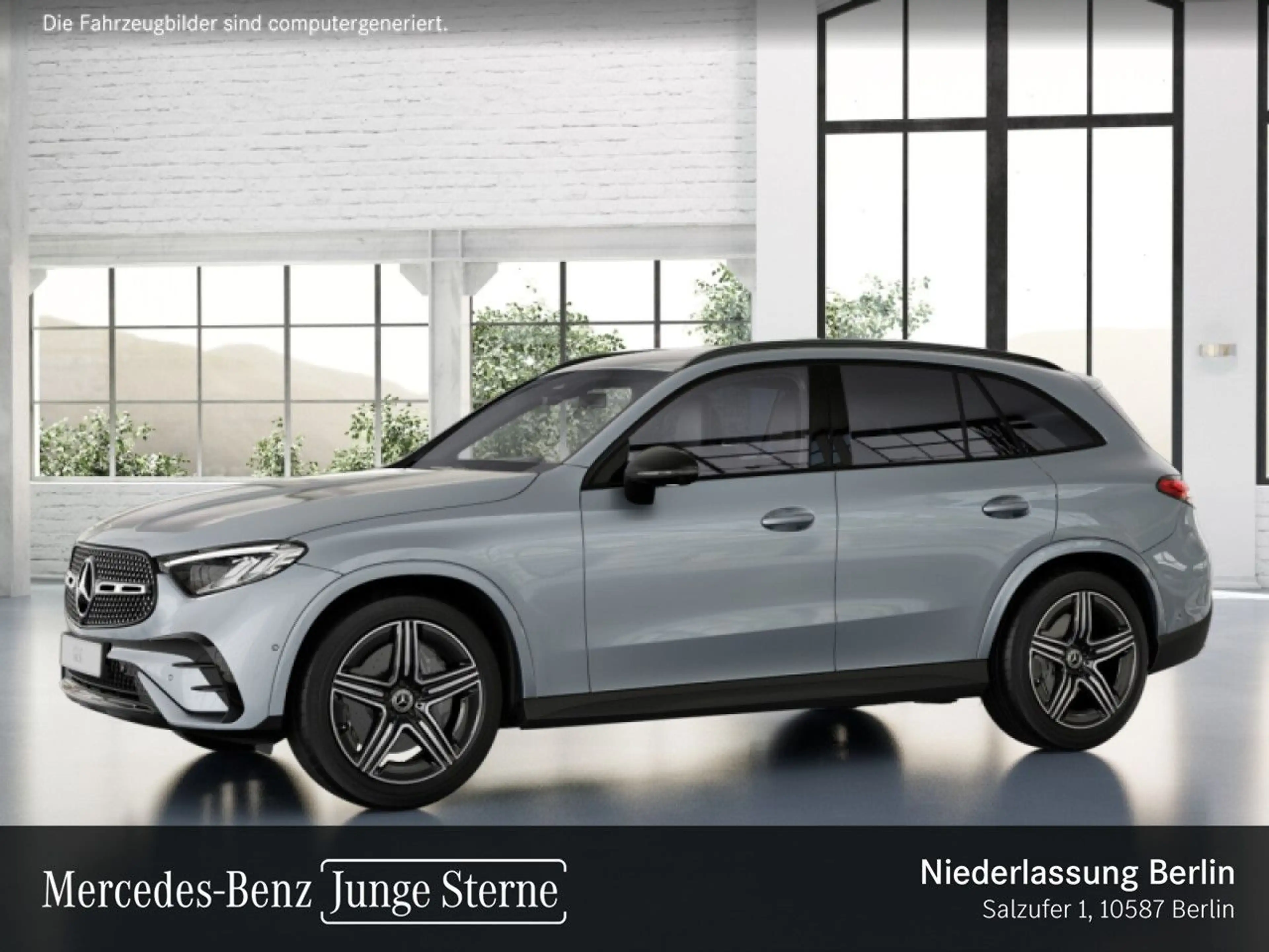 Mercedes-Benz GLC 200 4M AMG+NIGHT+360+AHK+LED+STHZG+TOTW+9G — photo 3