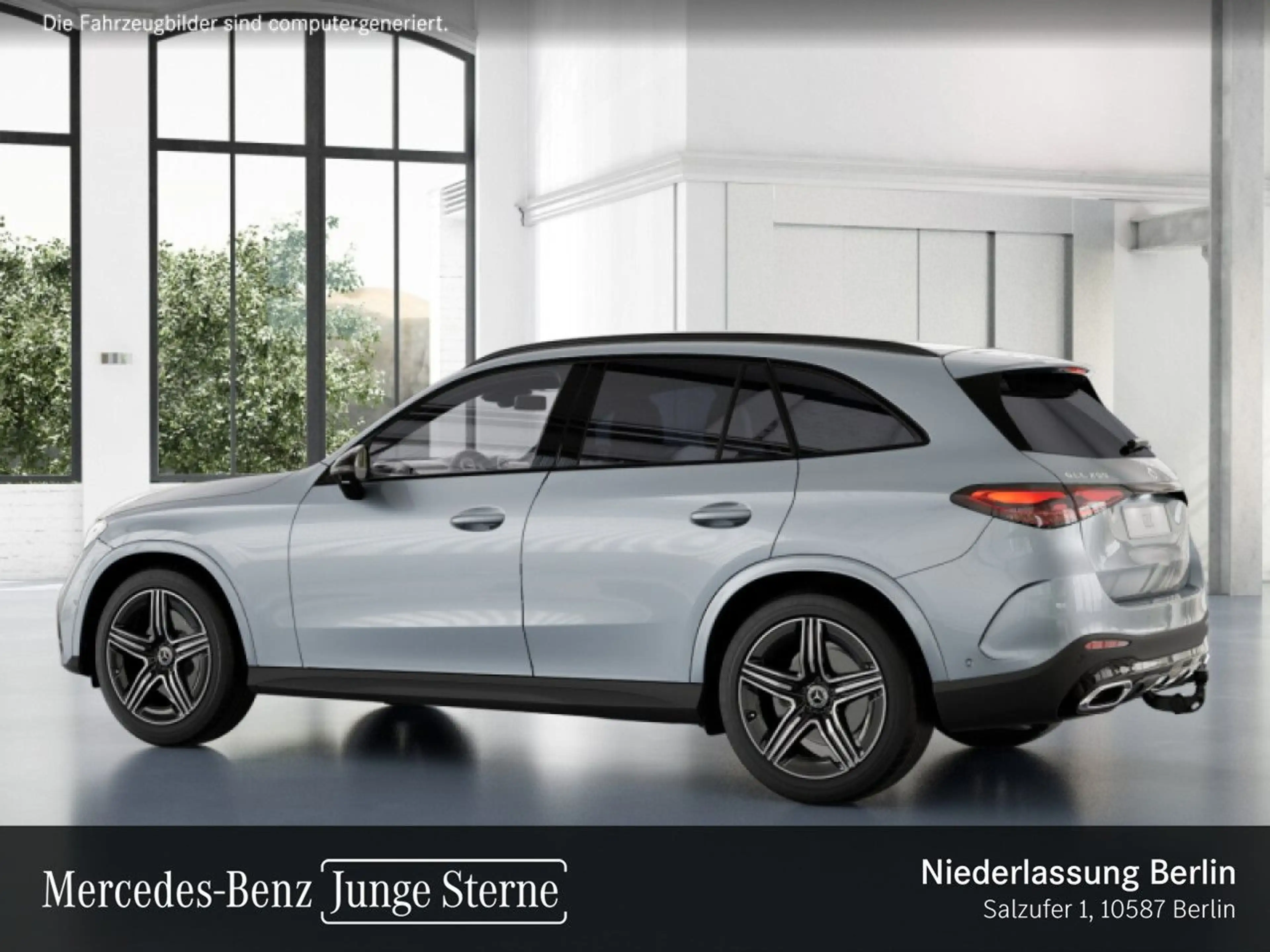 Mercedes-Benz GLC 200 4M AMG+NIGHT+360+AHK+LED+STHZG+TOTW+9G — photo 14
