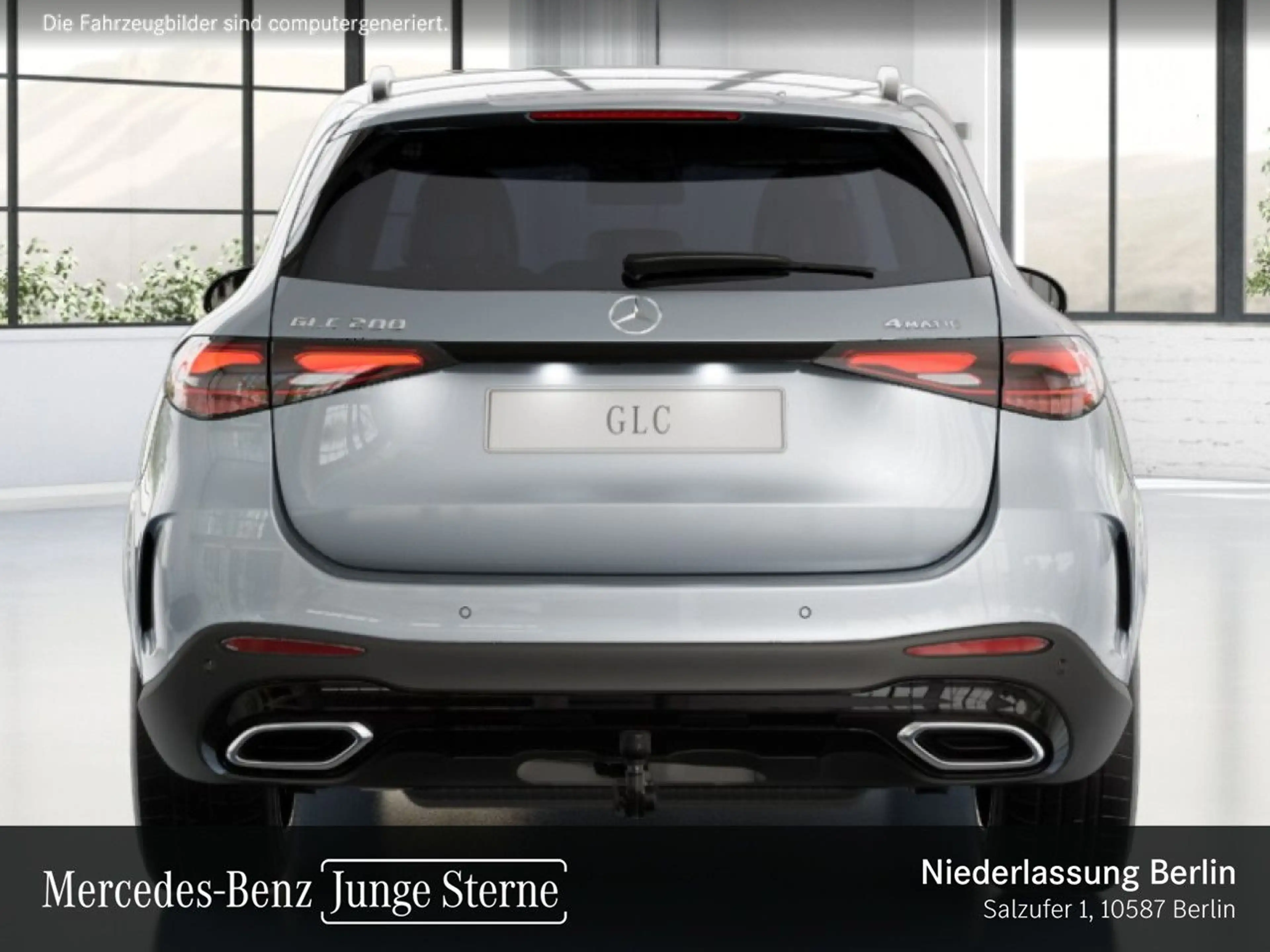 Mercedes-Benz GLC 200 4M AMG+NIGHT+360+AHK+LED+STHZG+TOTW+9G — photo 8